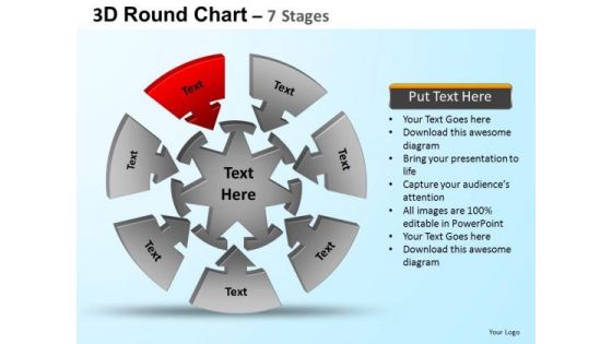 PowerPoint Templates Business Round Process Flow Chart Ppt Design