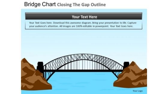 PowerPoint Templates Business Success Bridges Gap Ppt Designs