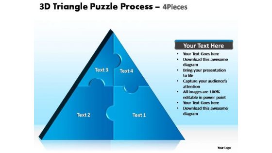 PowerPoint Templates Business Triangle Puzzle Ppt Designs