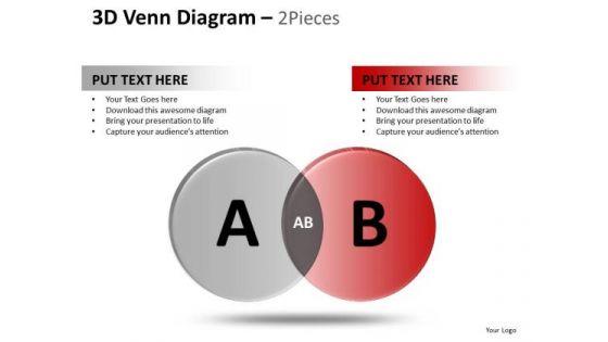 PowerPoint Templates Business Venn Diagram Ppt Slides
