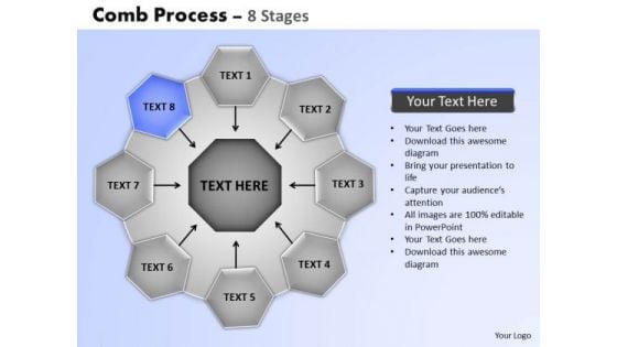 PowerPoint Templates Business Wheel And Spoke Process Ppt Presentation Designs