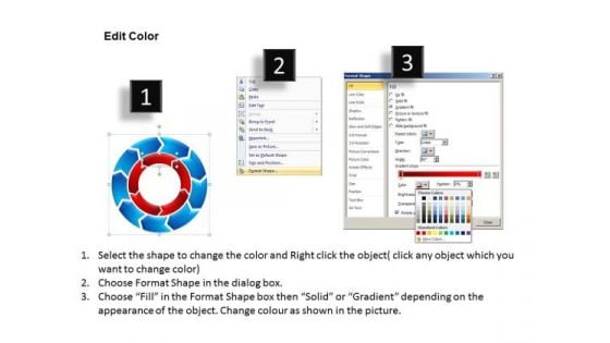 PowerPoint Templates Circle Process Chart 9 Stage