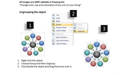 PowerPoint Templates Circular Bubbles DiagramPowerPoint Slides