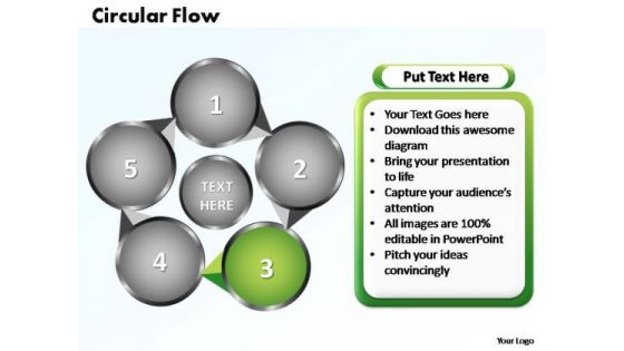 PowerPoint Templates Circular Flow Chart Ppt Design