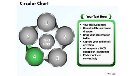 PowerPoint Templates Circular Flow Chart Ppt Slides