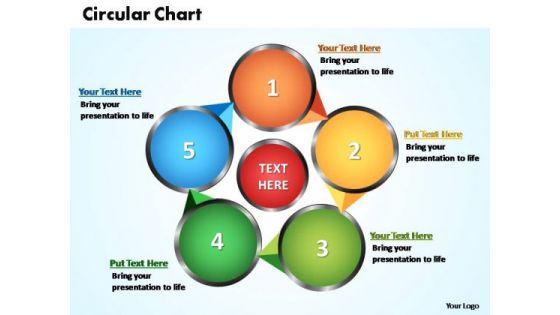 PowerPoint Templates Circular Flow Chart Ppt Themes