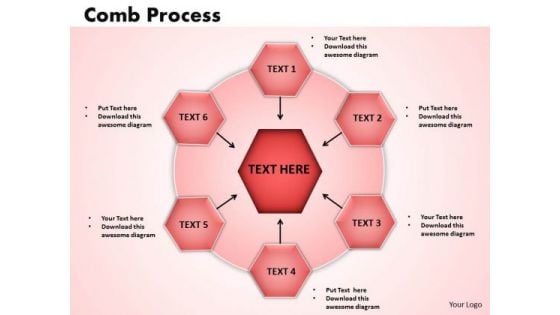 PowerPoint Templates Comb Process Business Ppt Slides