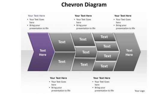 PowerPoint Templates Company Chevron Diagram Ppt Presentation