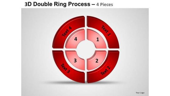 PowerPoint Templates Company Double Ring Ppt Designs