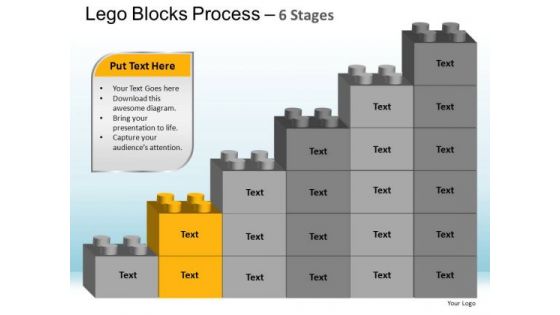 PowerPoint Templates Company Lego Blocks Ppt Backgrounds