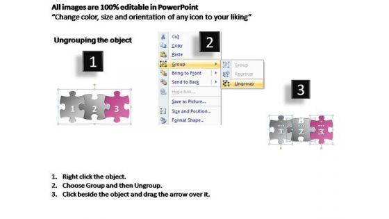 PowerPoint Templates Company Multicolor Puzzle Diagram Ppt Themes