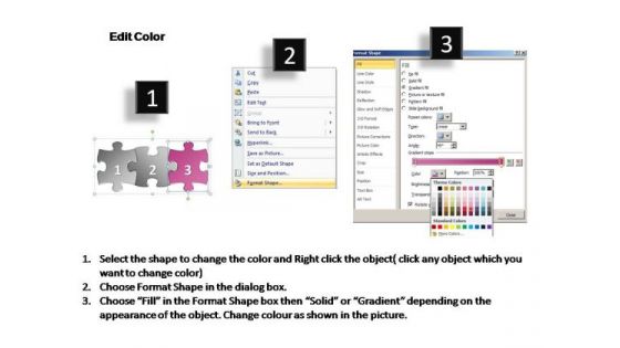 PowerPoint Templates Company Multicolor Puzzle Diagram Ppt Themes