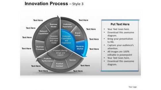 PowerPoint Templates Company Pie Chart Ppt Slide