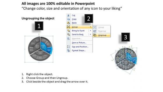 PowerPoint Templates Company Pie Chart Ppt Slide