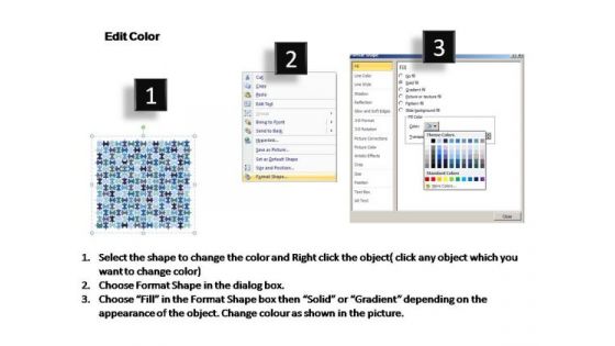 PowerPoint Templates Company Puzzle Matrix Ppt Slides