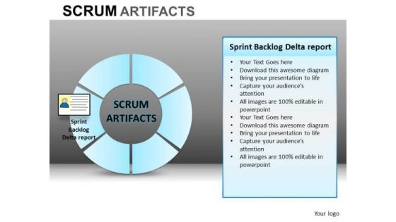 PowerPoint Templates Corporate Competition Scrum Process Ppt Slide