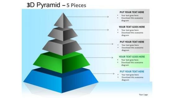 PowerPoint Templates Corporate Hierarchy Pyramid Ppt Slide Layout