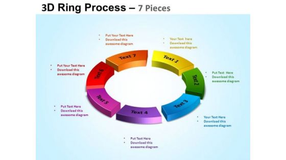 PowerPoint Templates Cycle Process Ring Process Ppt Presentation