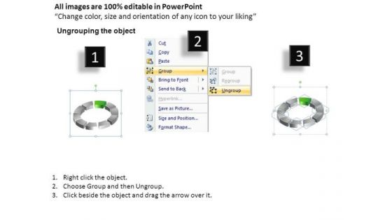 PowerPoint Templates Cycle Process Ring Process Ppt Slides