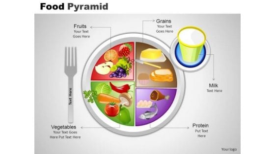 PowerPoint Templates Diagram Food Pyramid Ppt Theme