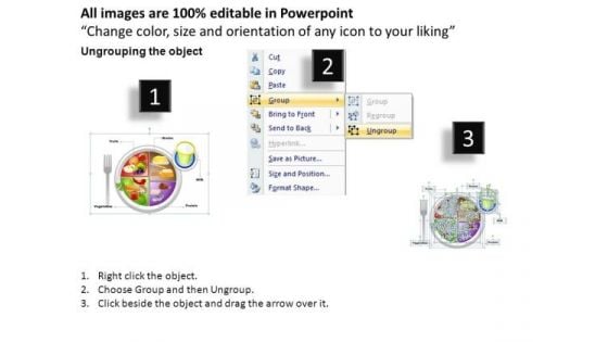 PowerPoint Templates Diagram Food Pyramid Ppt Theme