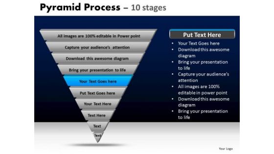 PowerPoint Templates Diagram Pyramid Process Ppt Backgrounds