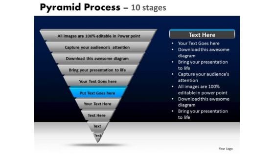 PowerPoint Templates Diagram Pyramid Process Ppt Design Slides