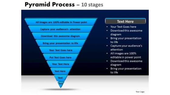 PowerPoint Templates Diagram Pyramid Process Ppt Layouts