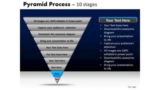 PowerPoint Templates Diagram Pyramid Process Ppt Presentation