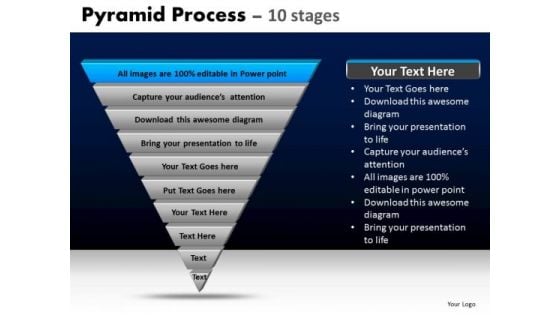 PowerPoint Templates Diagram Pyramid Process Ppt Slide