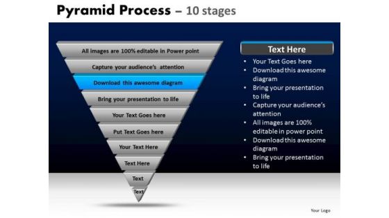 PowerPoint Templates Diagram Pyramid Process Ppt Theme