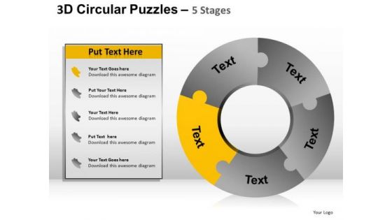 PowerPoint Templates Donut Diagram Ppt Designs