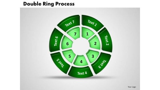 PowerPoint Templates Double Ring Marketing Ppt Slides