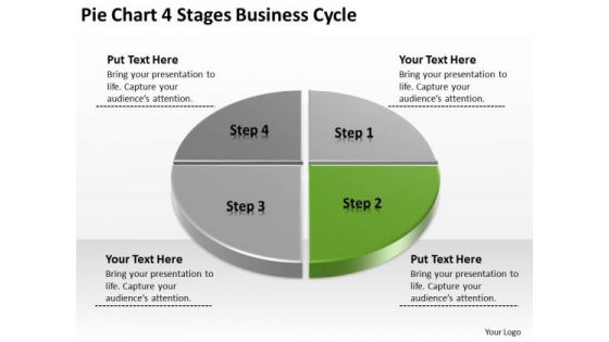 PowerPoint Templates Download Cycle Business Plan Example