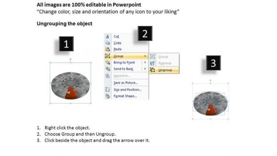 PowerPoint Templates Download Pie Chart Puzzle Process Ppt Themes