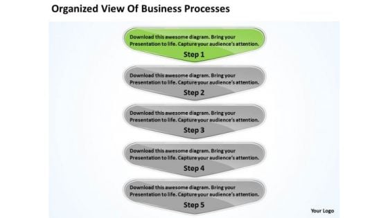 PowerPoint Templates Download Processes Business Continuity Plan Slides