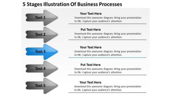 PowerPoint Templates Download Processes Business Plans Start Up Slides