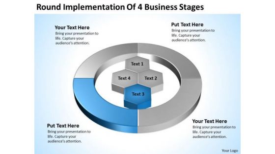 PowerPoint Templates Download Stages Develop Business Plan