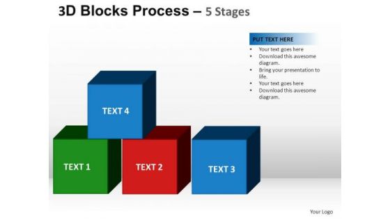 PowerPoint Templates Editable Blocks Process Ppt Design