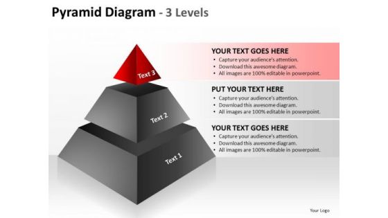 PowerPoint Templates Editable Pyramid Diagram Ppt Design