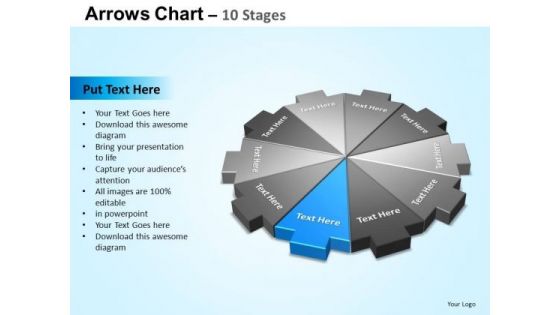 PowerPoint Templates Education Arrows Chart Ppt Slide Designs