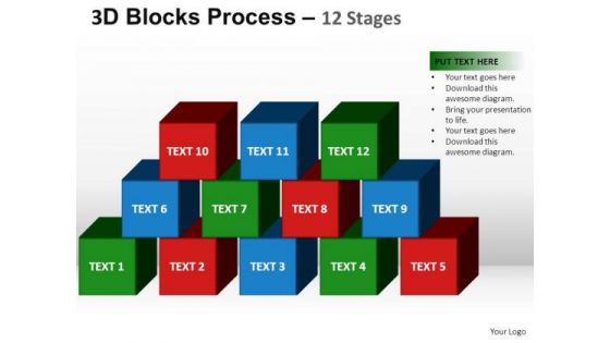 PowerPoint Templates Education Blocks Process Ppt Designs