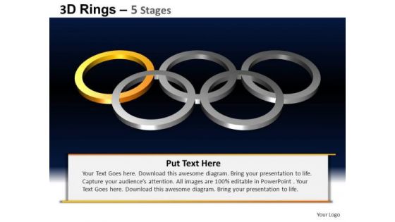 PowerPoint Templates Education Rings Ppt Presentation