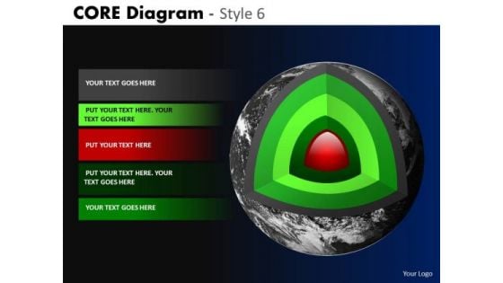 PowerPoint Templates Executive Designs Goals Core Diagram Ppt Process