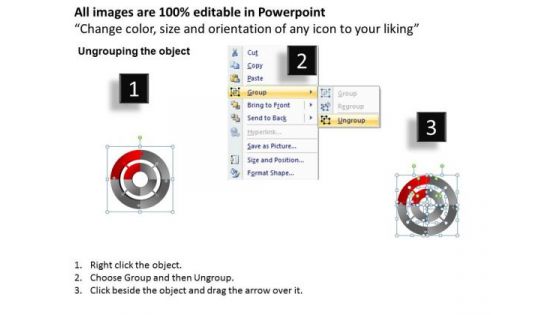 PowerPoint Templates Executive Leadership 3d Circular Chart Process Ppt Process