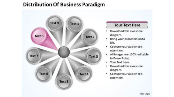 PowerPoint Templates Free Download Paradigm 9 Stages Business Plan Slides