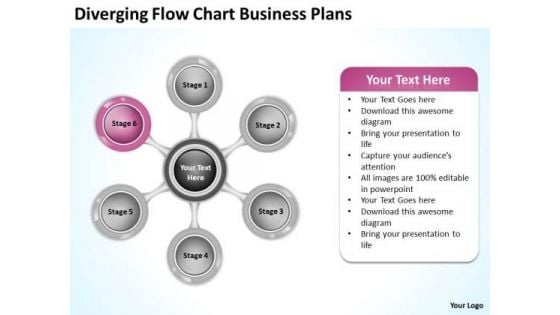 PowerPoint Templates Free Download Plans 6 Stages Business Slides