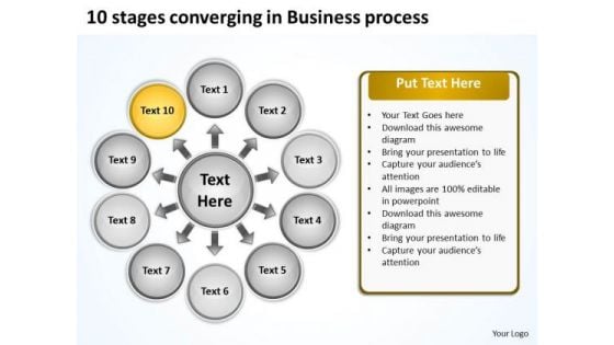 PowerPoint Templates Free Download Process Circular Flow Diagram