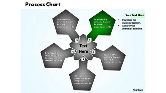 PowerPoint Templates Graphic Business Process Chart Ppt Slides