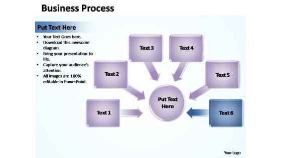 PowerPoint Templates Graphic Business Process Ppt Slides